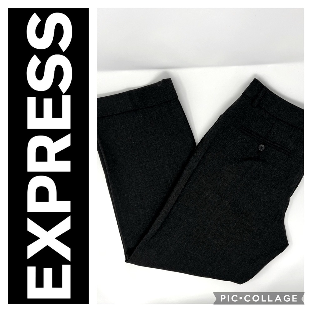 Express Editor Dark gray dress Pants Size 4 - Picture 1 of 5